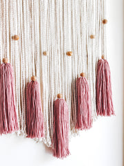 Boho Rattan Wall Hanging