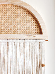 Boho Rattan Wall Hanging